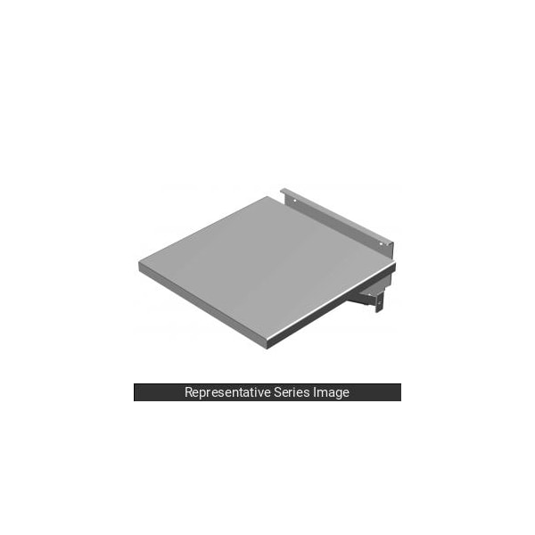 Hammond Fold Down Shelf, 1 in. H x 18 in. W x 18 in. L, Steel FDS1818LG - main